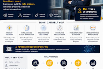 be your product manager for your software or startup