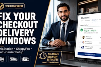 fix your checkout delivery windows and shipping rules setup