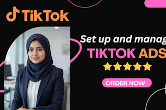 create a tiktok ads account and a tiktok ads manager