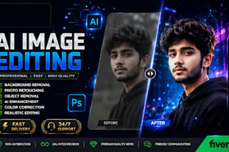 do ai image editing and photo enhancement