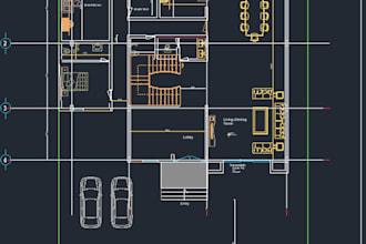 autocad floor plans revit model