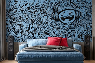 design graffiti designs, murals and wall arts