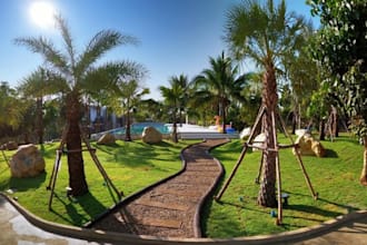 design swimming pool 2d, 3d, amusement park, water park and resort
