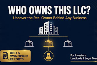 identify the ultimate beneficial owner ubo of an llc or shell company