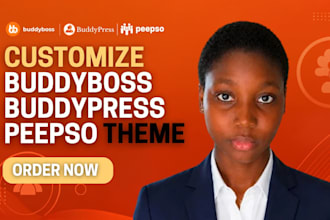 customize buddyboss buddypress peepso theme, build forum social networking site