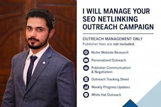 provide manual netlinking outreach for quality backlinks