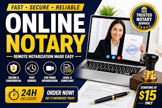 provide secure virtual notary services worldwide