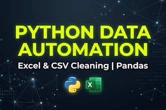 automate excel and csv data cleaning with python