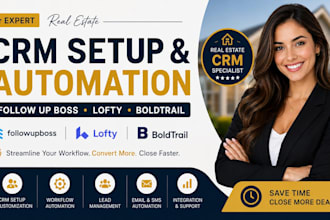 setup follow up boss, lofty, boldtrail real estate CRM