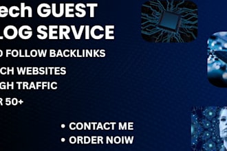 publish tech guest posts on high authority