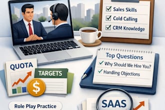 coach you for sdr and bdr sales interviews with mock interview practice