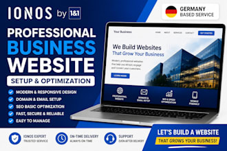 build ionos business website ionos mywebsite website setup ionos expert seo geo
