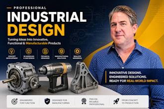 do 3d cad design for manufacturing, cnc machining, and 3d printing, solidworks