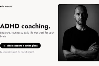 be your adhd coach for structure, routines and daily life