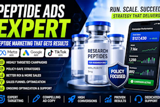 be your peptide ads expert peptide marketing fix peptide facebook ads