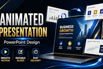design professional animated powerpoint presentations