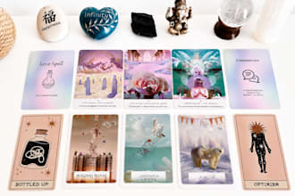 provide an intuitive oracle card general reading