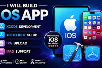 build ios app with xcode testflight ipa upload and ipad support