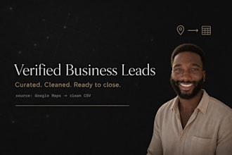 scrape google maps business leads with emails and phone numbers