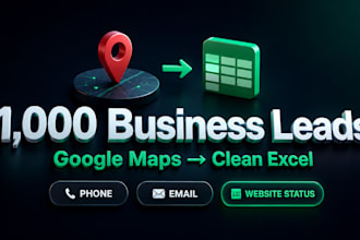 scrape google maps business leads with emails and phone numbers