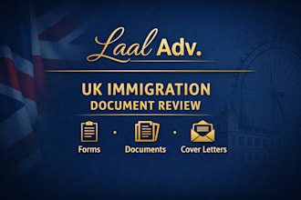 review your UK immigration application and documents