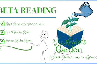 beta read your short story and send an honest reader report