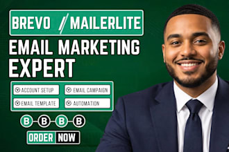 design brevo mailerlite email template brevo marketing campaign bravo automation