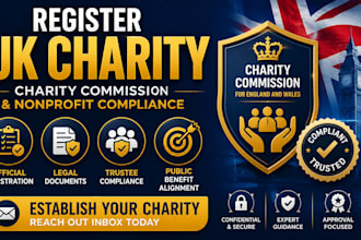 register uk charity charity commission nonprofit compliance charity registration
