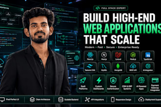 develop a custom full stack business web app with next js and mongodb