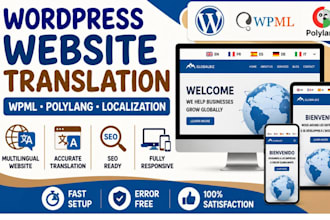 translate wordpress multilingual website translation polylang wpml localization