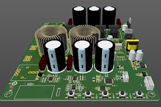 make esp32 pcb design, power electronics, iot, circuit schematic design