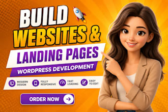 create a responsive wordpress landing page for your business