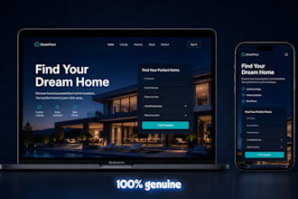 build a high converting real estate landing page with nextjs and react for lead