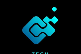 create a custom logo for IT, cybersecurity, and tech companies