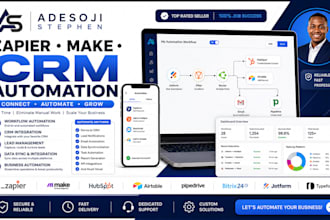 automate zapier make jotform typeform CRM workflow integration