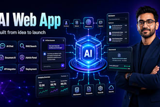 build an ai powered web application