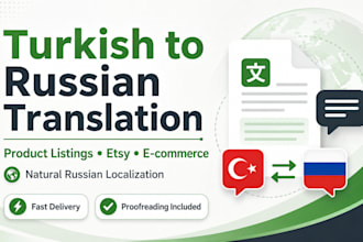 translate and localize your turkish product into natural russian