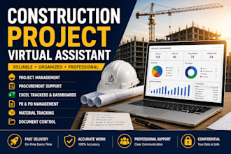 be your construction project management virtual assistant