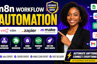 n8n workflow automation intergrate zapier fix make com errors api integration