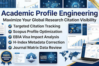 do research citation tracking and academic profile optimization