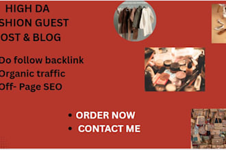do fashion blogger outreach and link building
