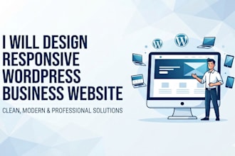 design a modern wordpress website with eleminator