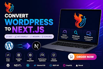 convert regular wp site to pwa next js website
