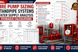 fire pump sizing standpipe systems water supply analysis hydraulic calculation