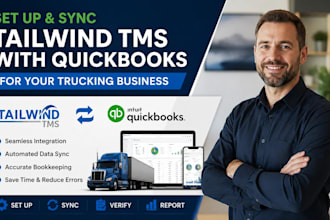 set up and sync tailwind tms with quickbooks for your trucking business