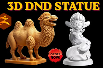 sculpt custom dnd miniatures fantasy characters and stl files for 3d printing