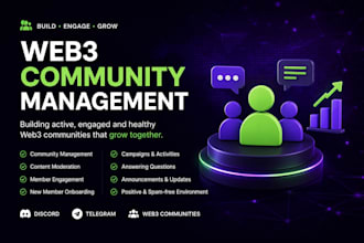 manage your crypto, web3 or gaming community professionally