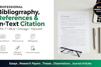 format your in text citations references and bibliography