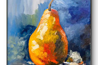 create a hand painted original still life oil paintings