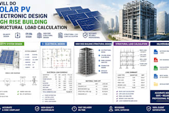 do solar pv electrical design high rise building structural load calculation